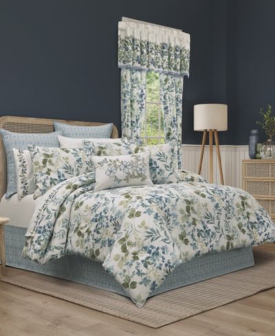 Комплект из 4-х покрывал Royal Court Evergreen Botanical Leaf, California King