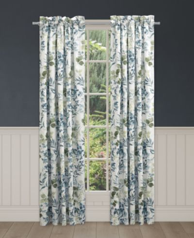 Royal Court Evergreen Window Panel Pair, 41" x 84"