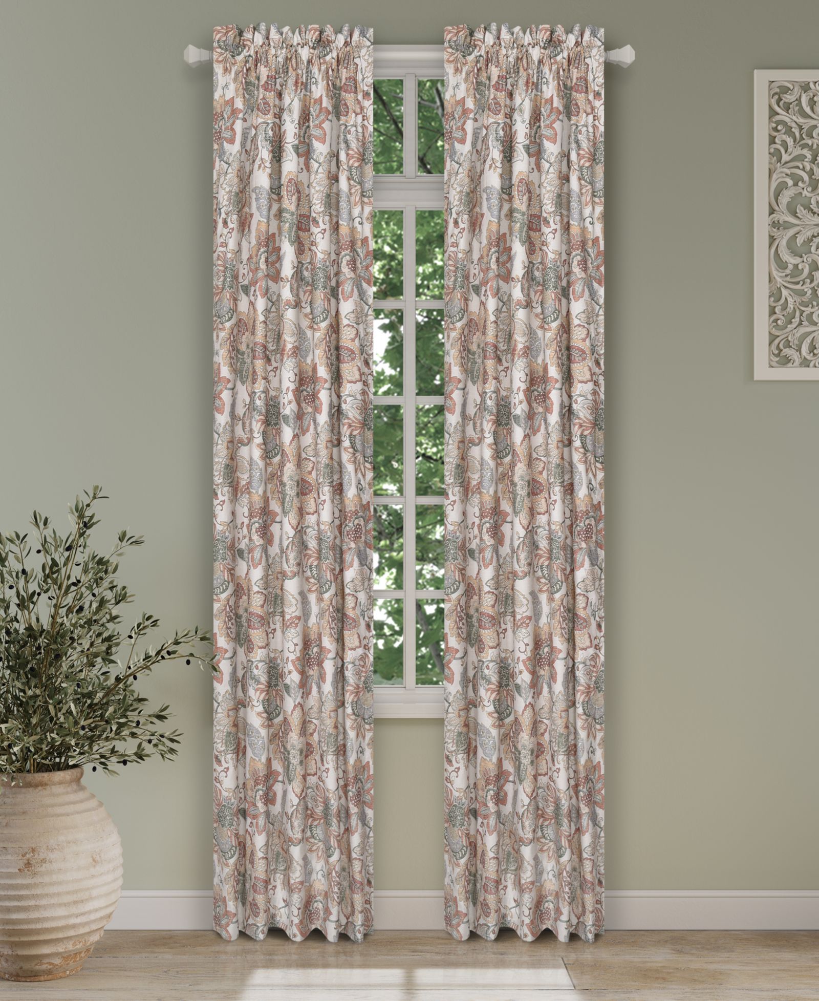 Royal Court Janessa Window Panel Pair, 41" x 84"