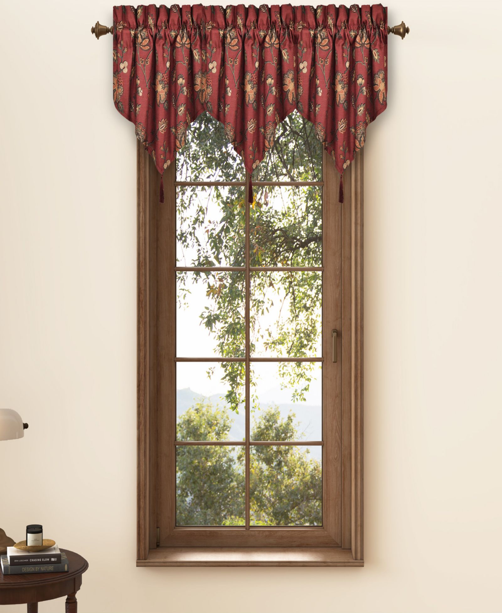 Royal Court Bari Window Ascot Valance, 41" x 20"