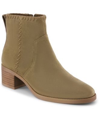 TOMS женские ботинки Delilah с круглым носком и западным стилем