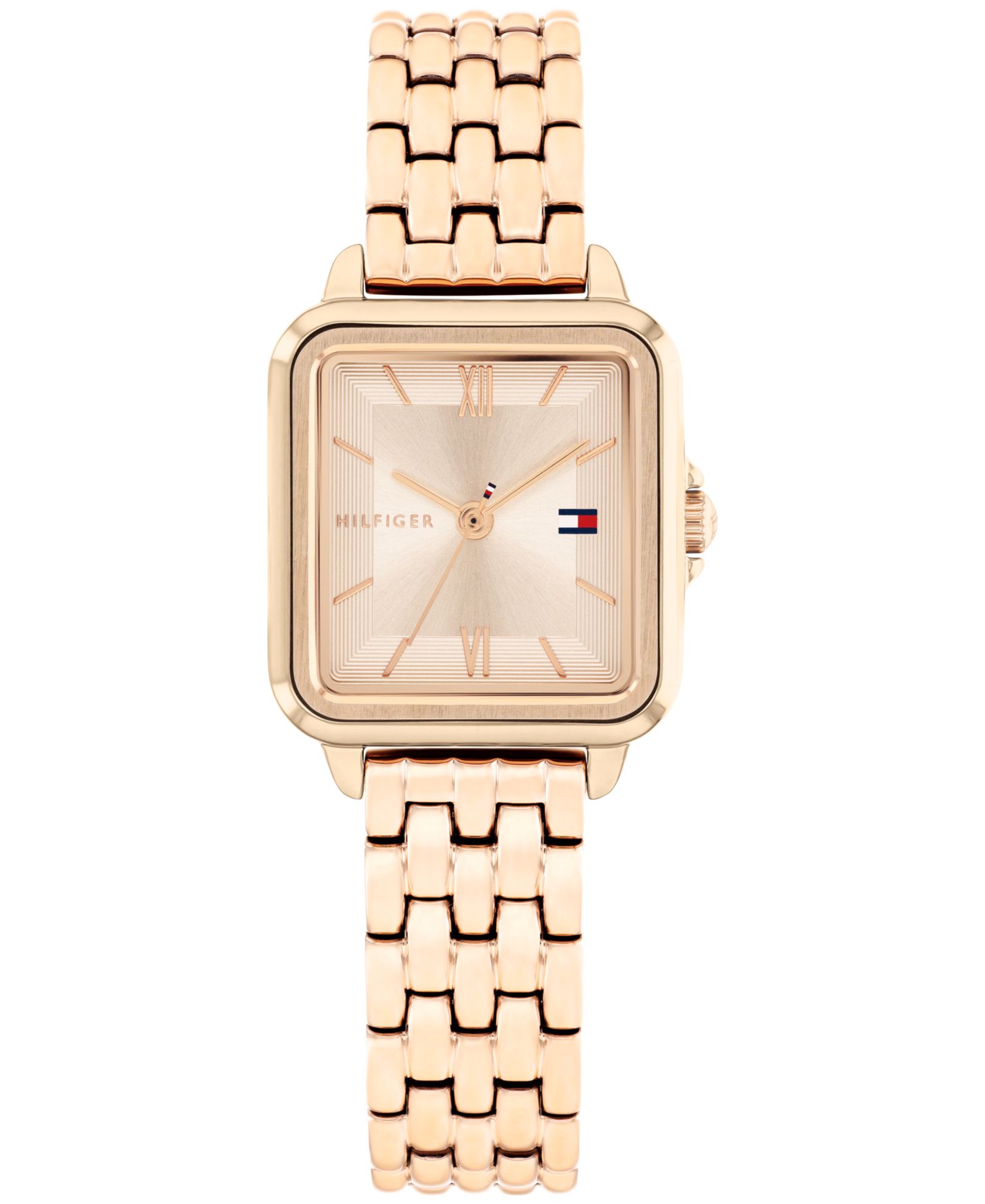 Часы Tommy Hilfiger Women's Quartz Rose Gold-Tone Stainless Steel Bracelet, 22.5mm