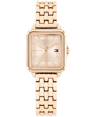 Часы Tommy Hilfiger Women's Quartz Rose Gold-Tone Stainless Steel Bracelet, 22.5mm