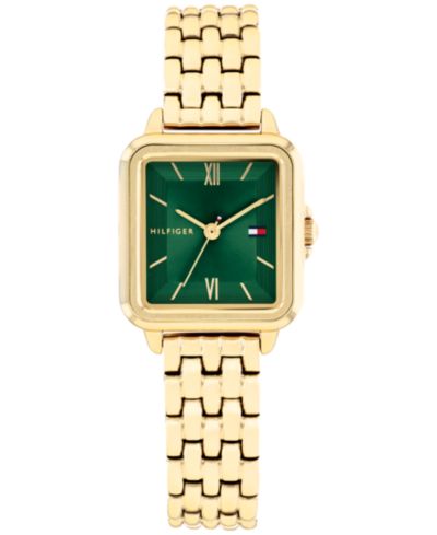 Женские кварцевые часы Tommy Hilfiger Gold Tone Stainless Steel, 22.5mm