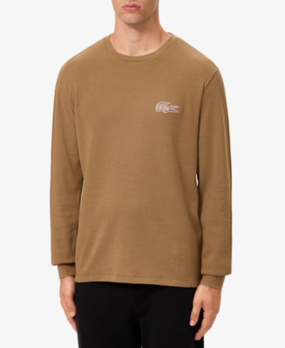 Мужская терморубашка Lacoste с вафельной вязкой