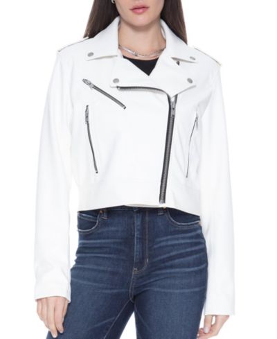blue revival Women's Ride or Die Leather Jacket
