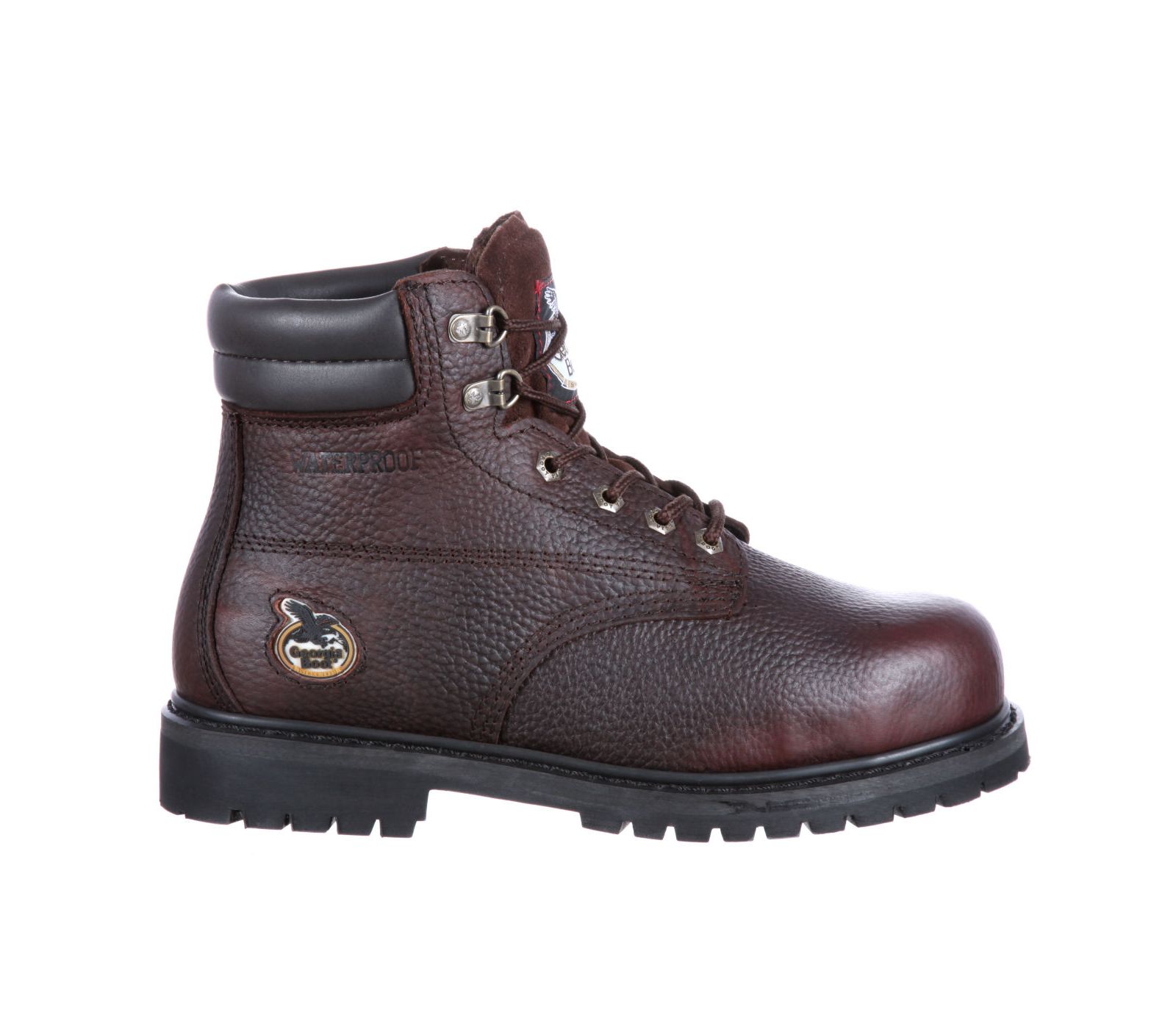 GEORGIA BOOT Men's Oiler Steel Toe Waterproof Work Boot