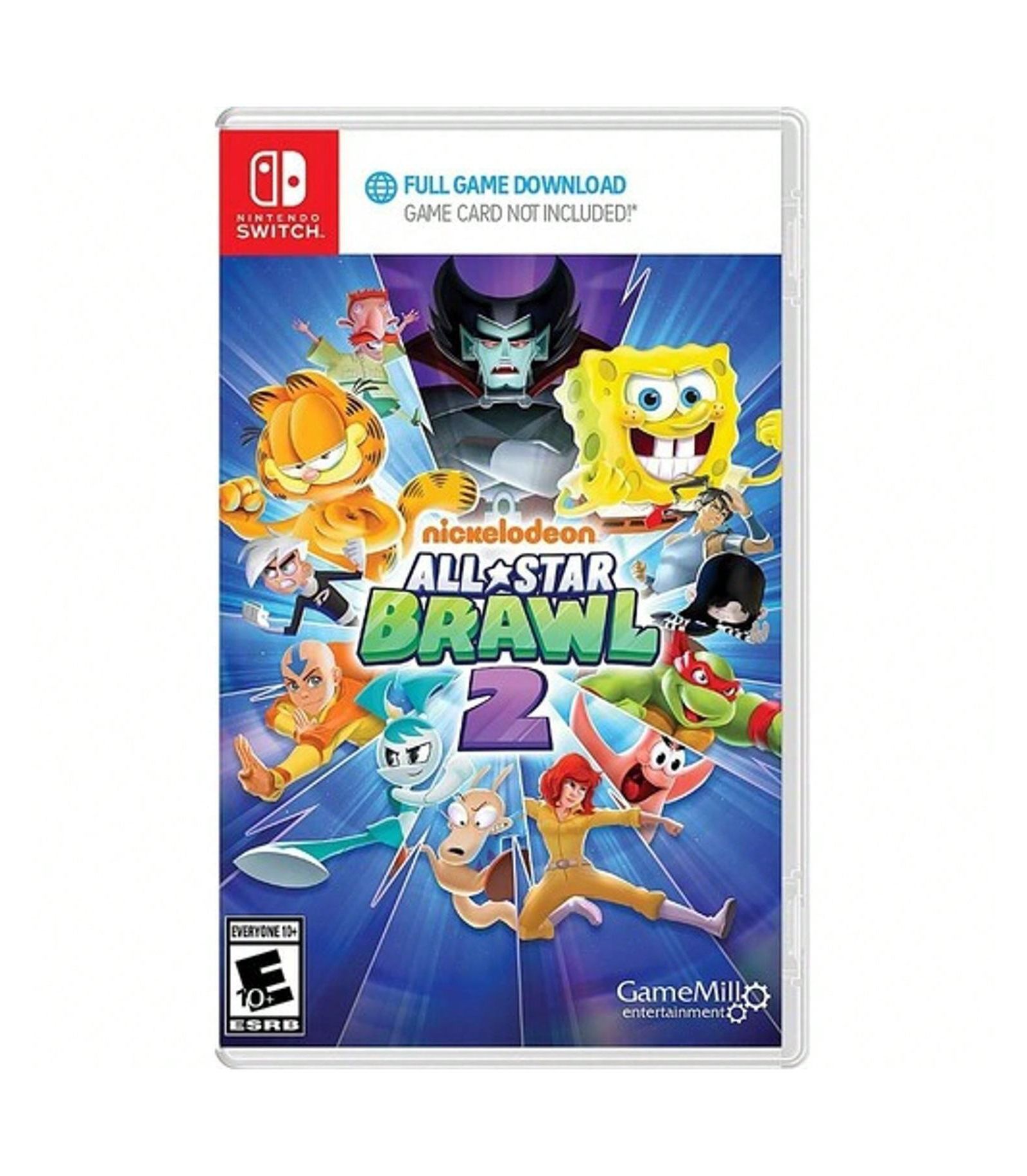 Nickelodeon All Star Brawl 2 Code In Box Nintendo Switch