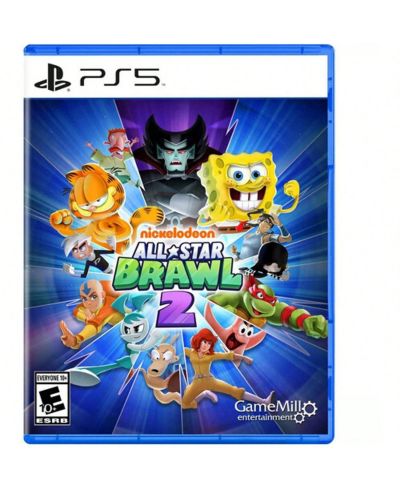 Игра Nickelodeon All Star Brawls 2 для PlayStation 5