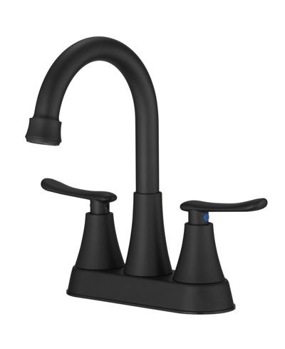 Greenspring смеситель для ванной 4 in. Centerset 2-Handle High-Arc в цвете Brushed Nickel