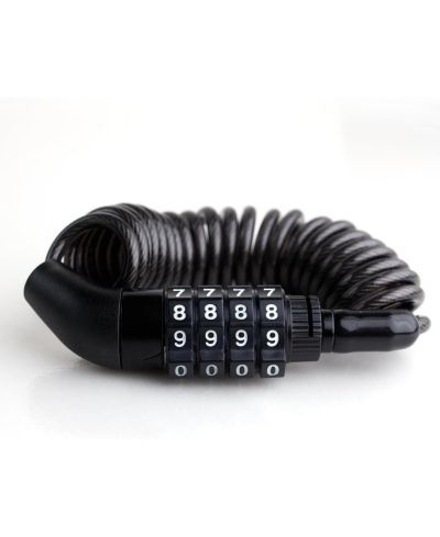 Комбинированный велосипедный замок Urbanmax Retractable Combination Cable Lock