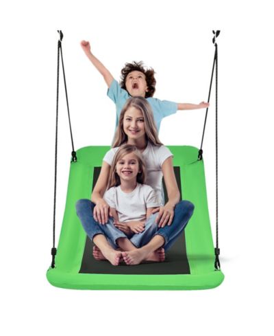 Gymax 700lb Giant 60'' Platform Tree Swing for Kids and Adults