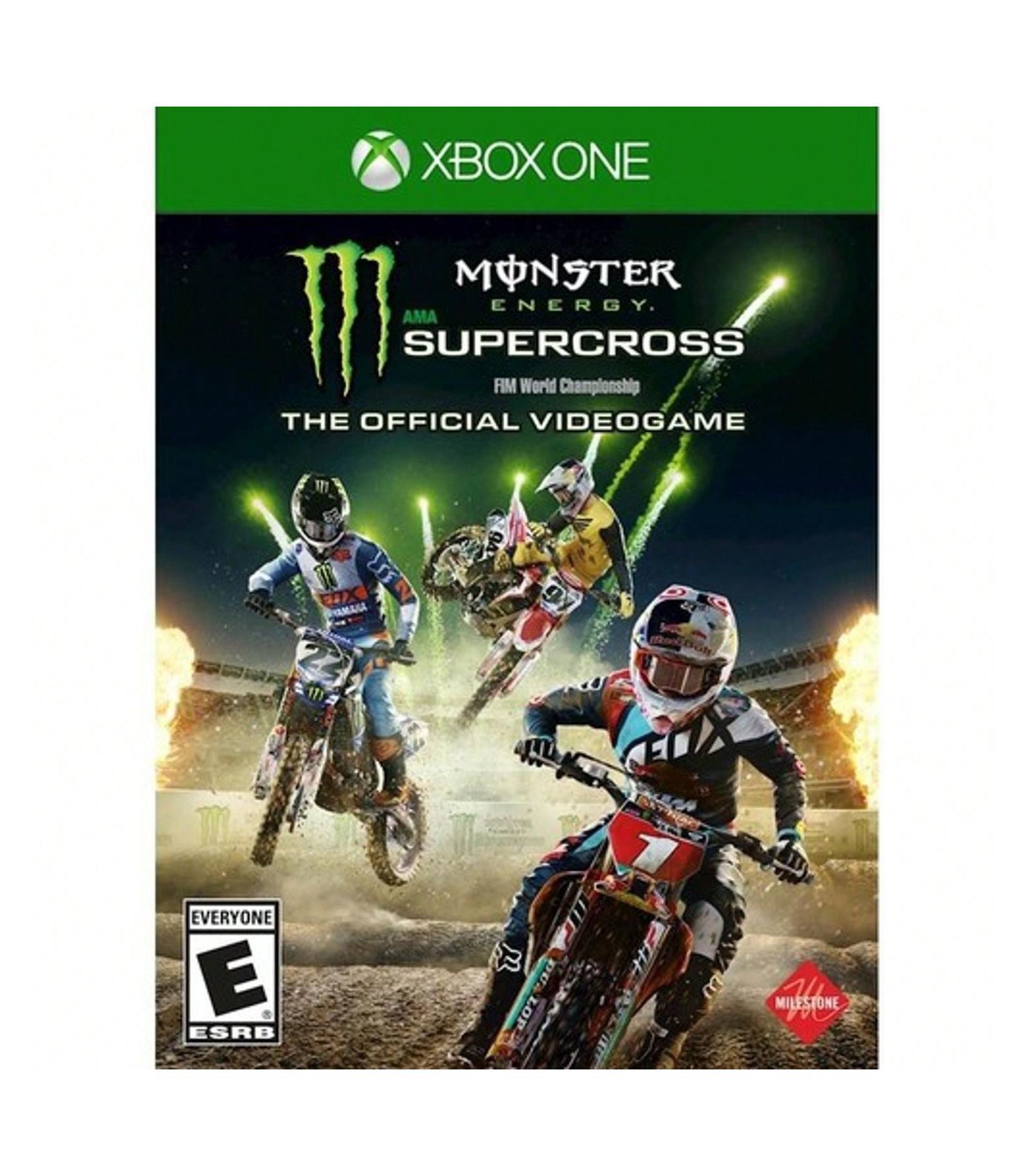 Видеоигра Square Enix Monster Energy Supercross: The Official Video Game для Xbox One