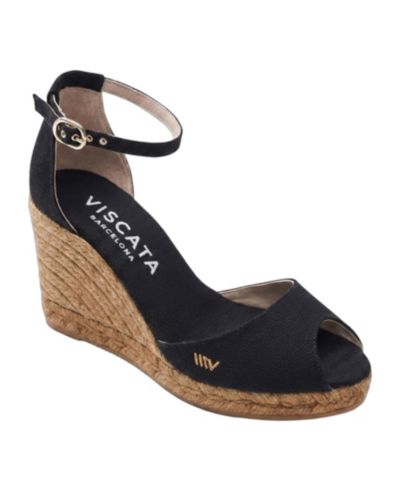 Женские эспадрильи-мюли VISCATA Women's Aiguafreda Canvas Wedge
