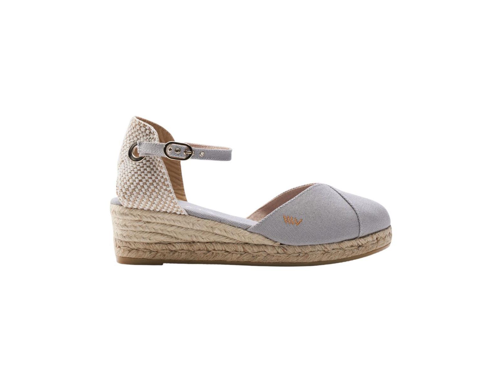 Женские эспадрильи на танкетке VISCATA Women's Pubol Canvas Ankle Strap