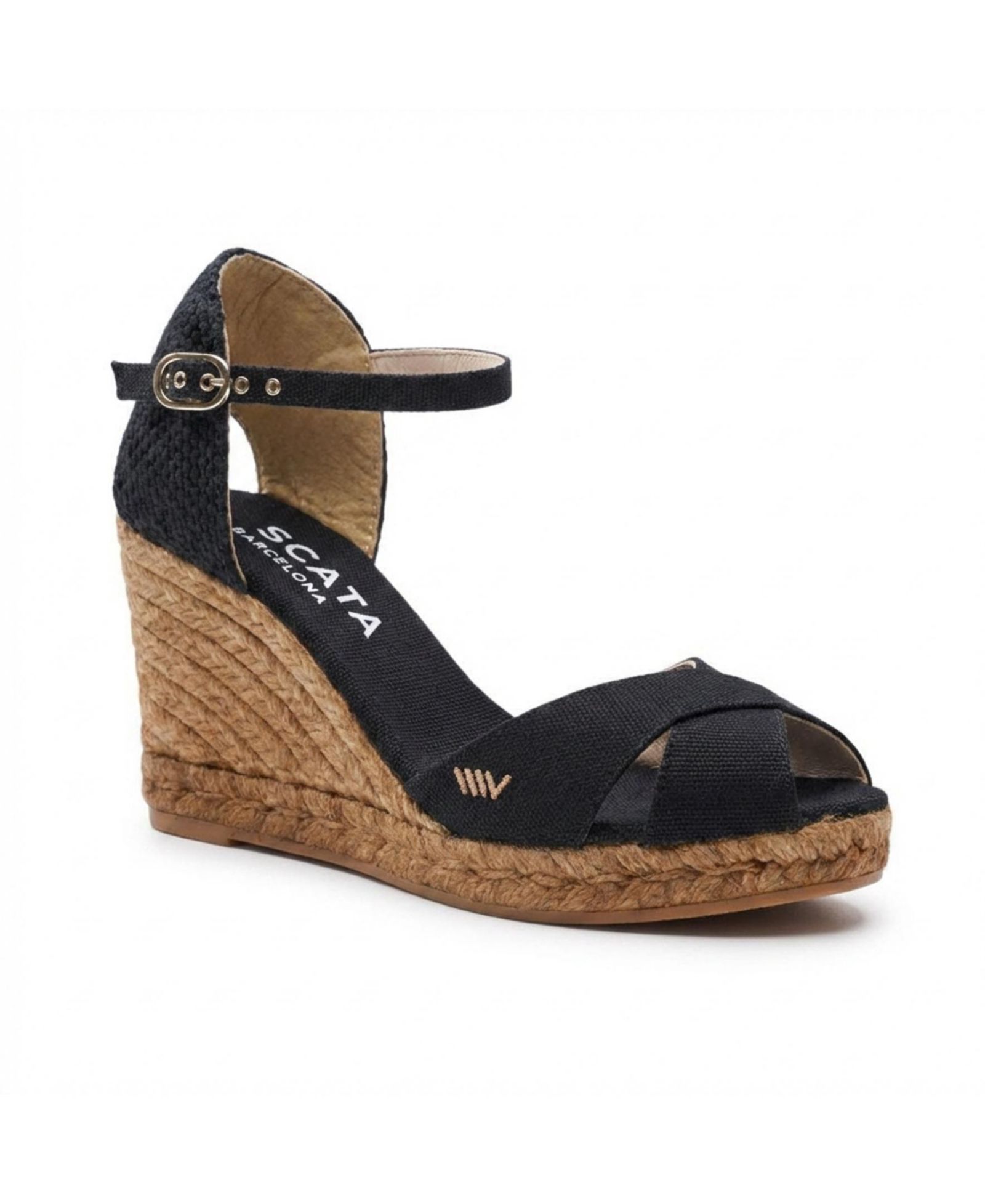 VISCATA Women's Aiguablava Canvas Espadrille Sandal