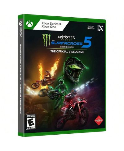 Plaion Monster Energy Supercross 5 для Xbox One и Xbox Series X