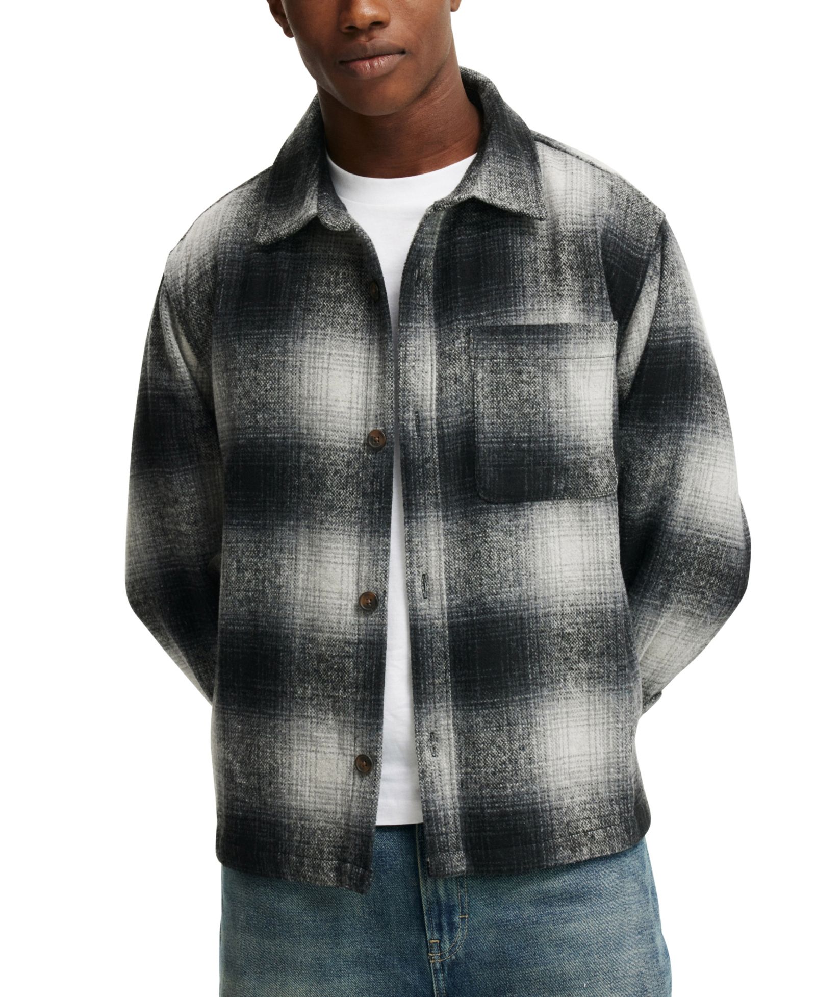 COTTON ON Men's Boxy Overshirt