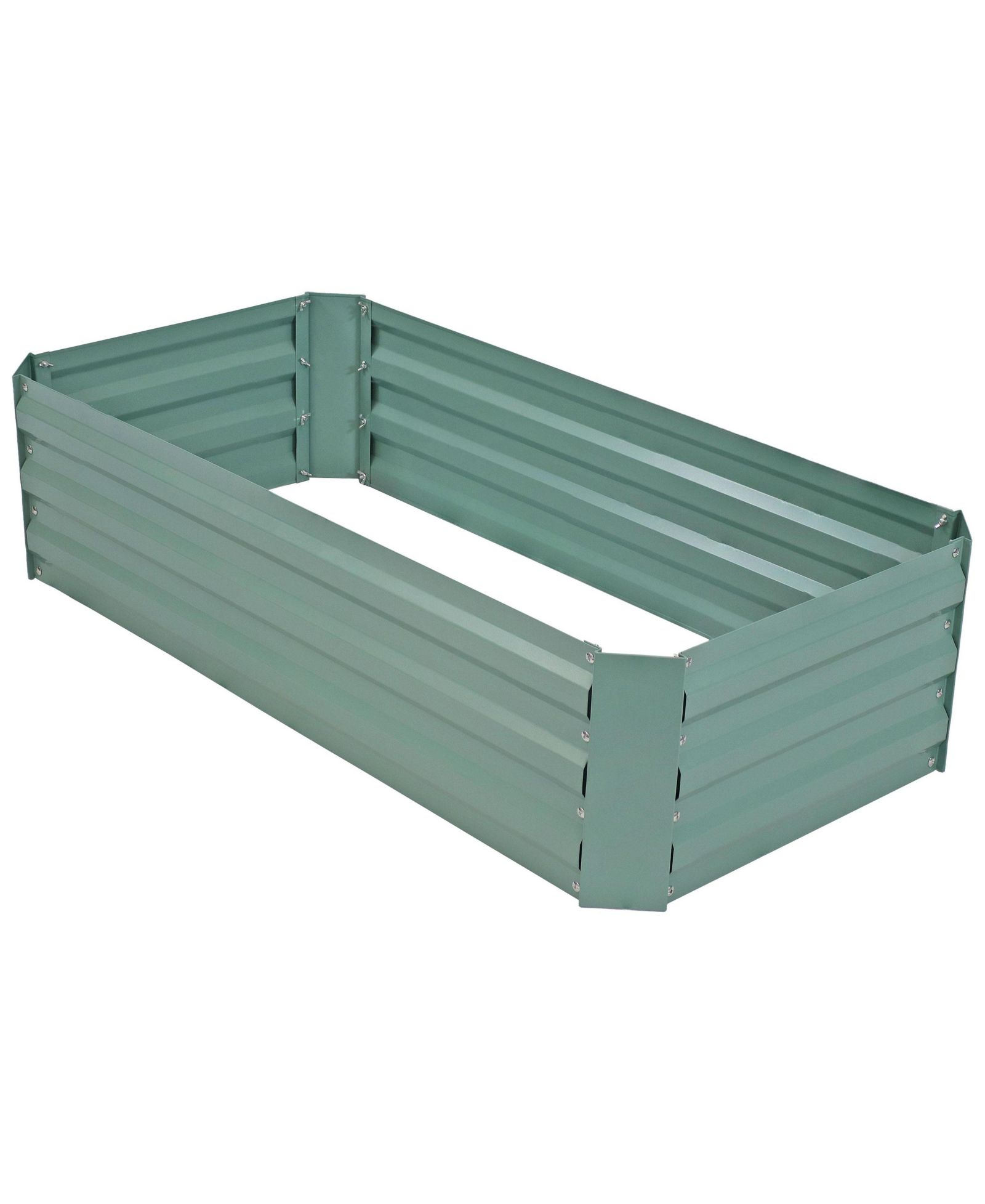 Galvanized Rectangle Raised Garden Bed