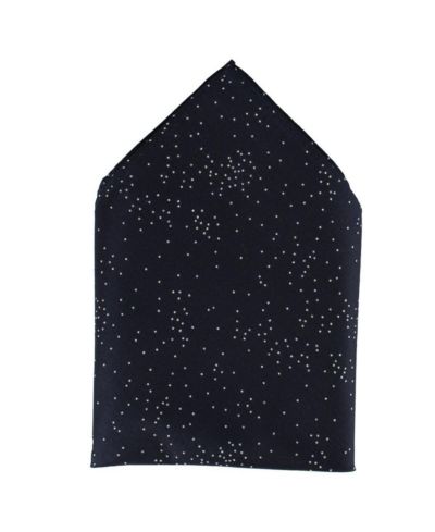 TRAFALGAR Мужской шелковый нагрудный платок Mystere Metallic Star Light, 12 x 12