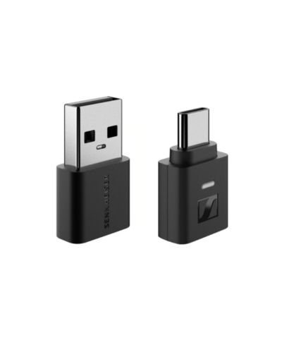 Sennheiser Btd 700 aptX Lossless Auracast Plug & Play Bluetooth USB Audio Transmitter Compatible with USB-C and USB-A