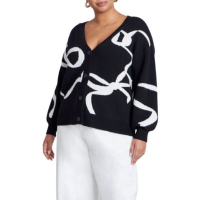 Женский кардиган ELOQUII Intarsia