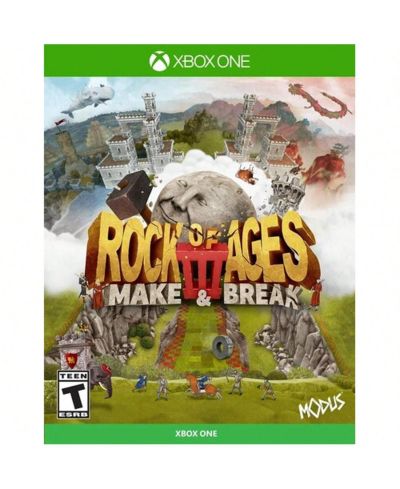 Rock of Ages 3: Make & Break Standard Edition Xbox One, ESRB Rating T