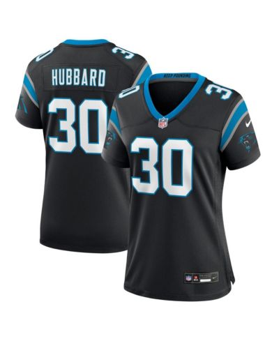 Женская джерси Nike Chuba Hubbard Black Carolina Panthers