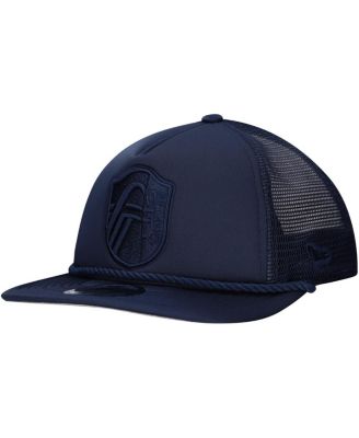 Мужская кепка-снэпбэк New Era Navy St. Louis City SC Tone Golfer