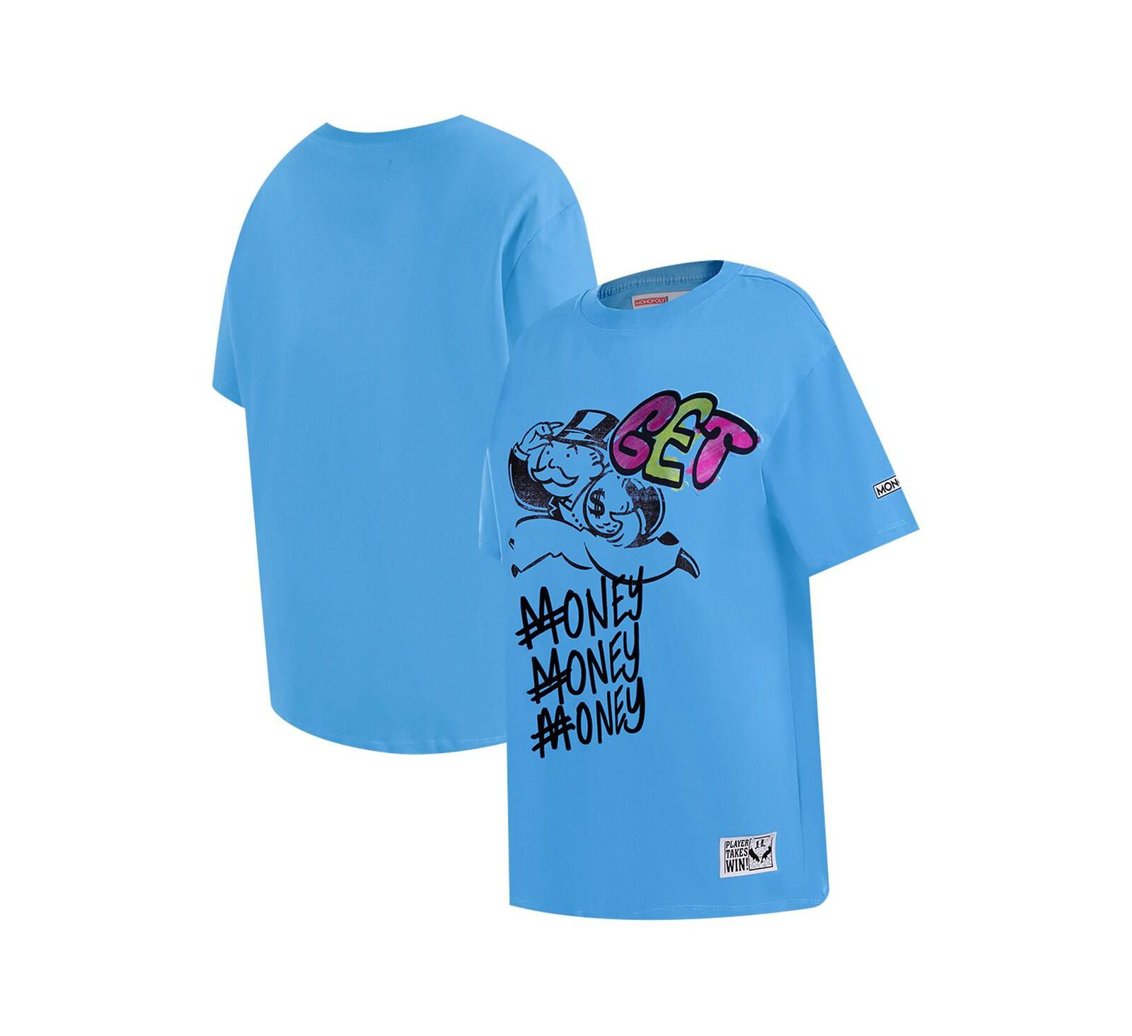 Freeze Max Women's Blue Monopoly Boyfriend T-Shirt
