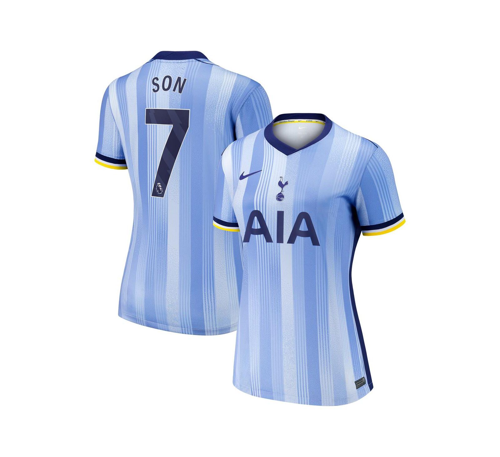 Nike Женская игровая реплика джерси Son Heung-Min Tottenham Hotspur 2024/25, синяя