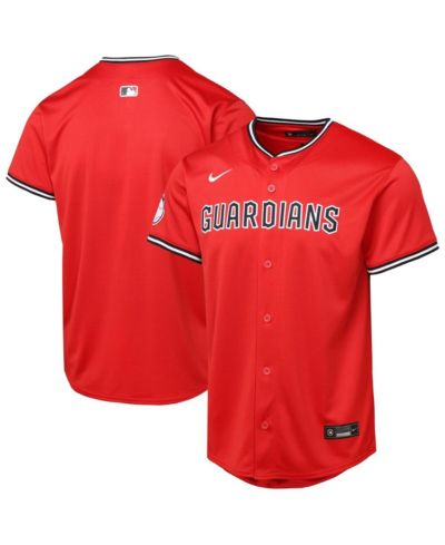Nike детская джерси Red Cleveland Guardians Alternate 2 Limited