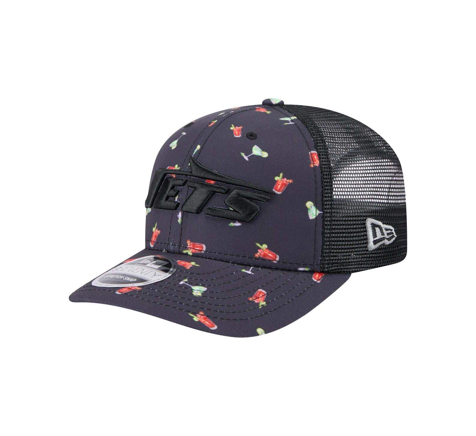 Кепка New Era Men's Navy/Black New York Jets Adventure Drinks Pattern 9SEVENTY