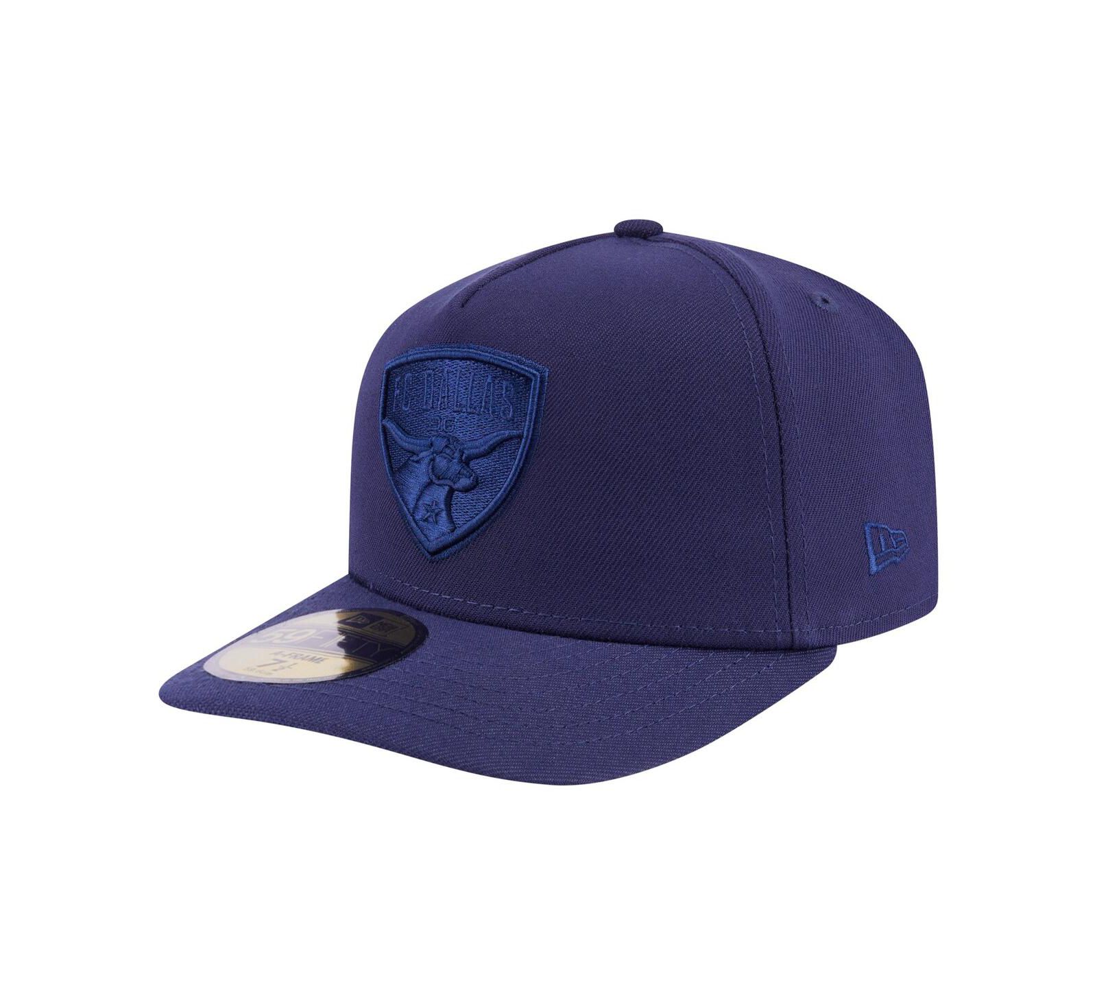Мужская кепка New Era Navy FC Dallas Color Pack A-Frame 59FIFTY Fitted