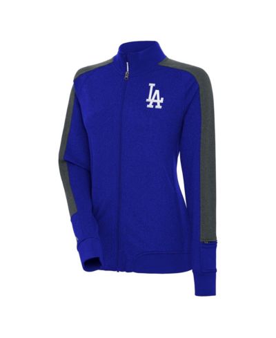 Женская спортивная куртка Antigua Royal Los Angeles Dodgers Strike Full-Zip