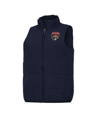 Женский жилет Antigua Florida Panthers Experience Full-Zip Navy