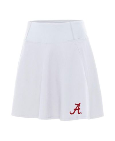 Antigua Women's White Alabama Crimson Tide Chip Skort