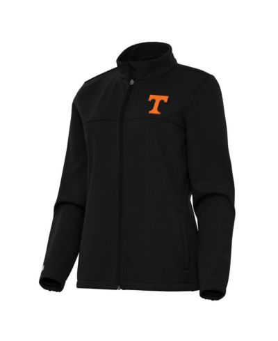 Женская ветровка Antigua Black Tennessee Volunteers Links 2 Full-Zip