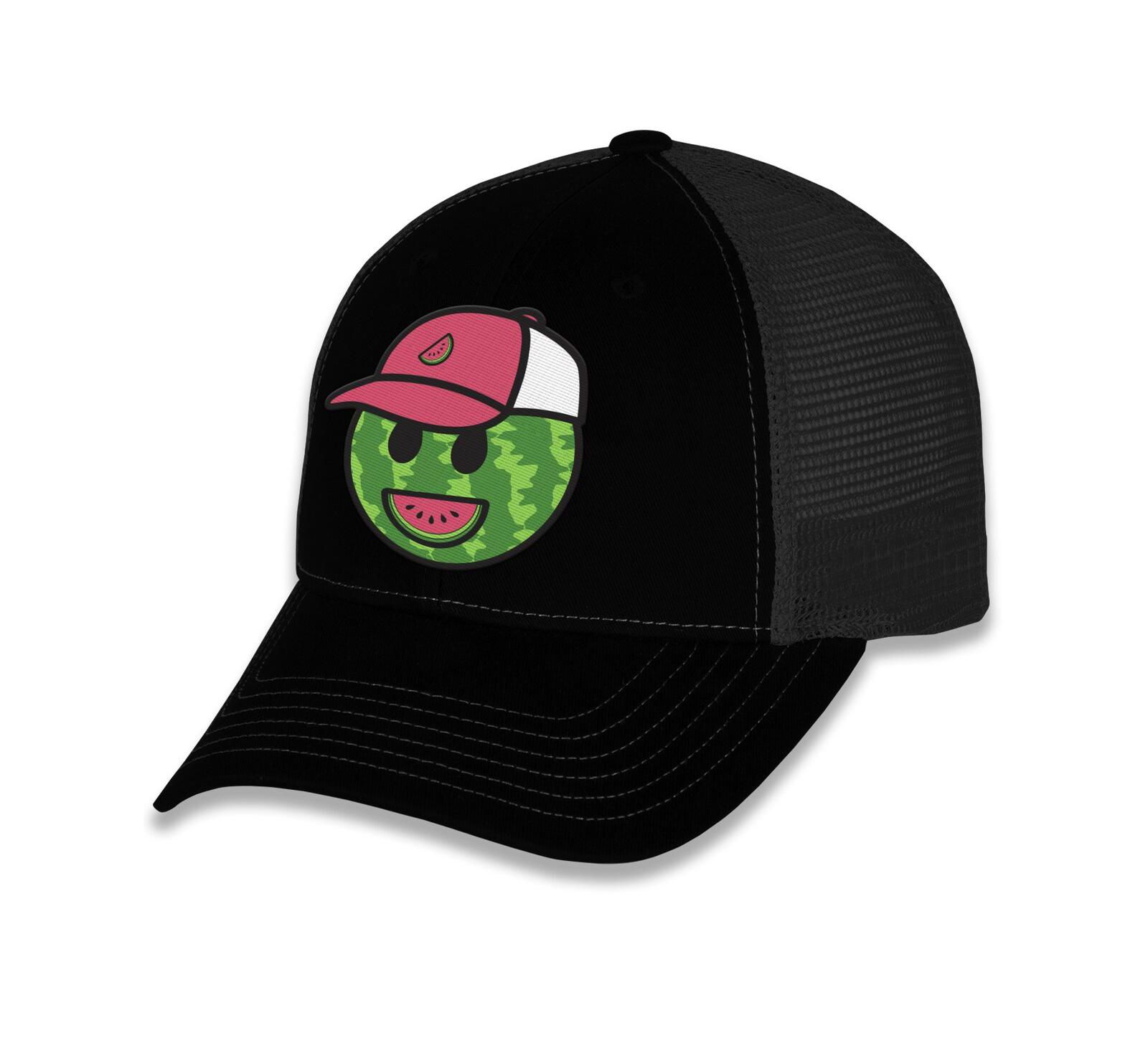 Мужская кепка Trackhouse Racing Team Collection Black Ross Chastain Melon Man Adjustable