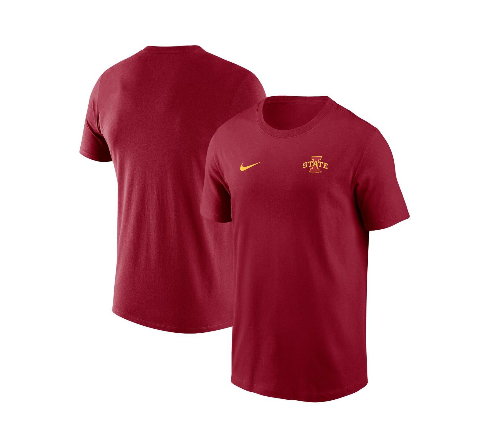 Мужская футболка Nike Cardinal Iowa State Cyclones 2025 Sideline Legend Performance
