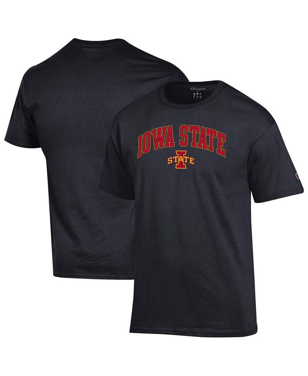 Мужская футболка Champion Cardinal Iowa State Cyclones Arch Over Logo