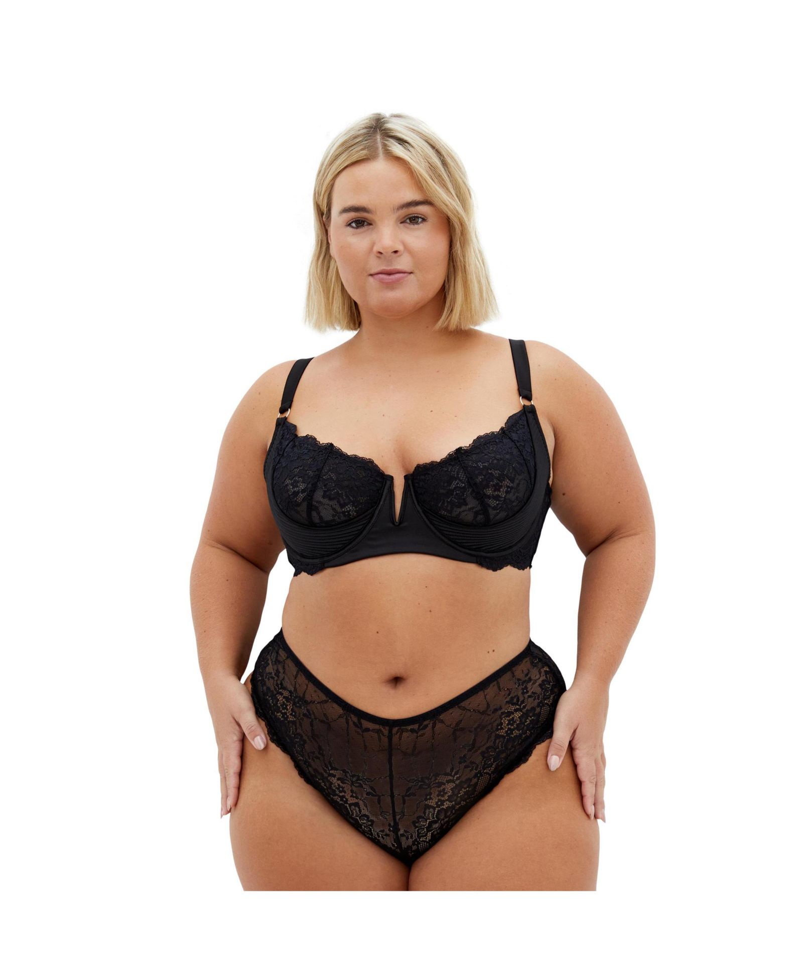 CITY CHIC Plus Size Viva Underwire Demi Bra