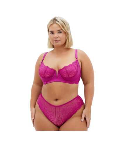 Женское бюстгальтер CITY CHIC Plus Size Viva Underwire Demi Bra