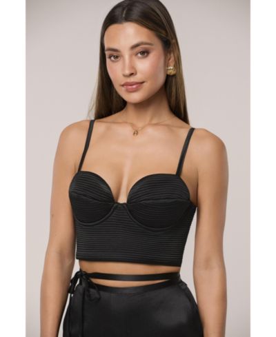 Женский топ-бюстье JLUXLABEL Thalia Textured