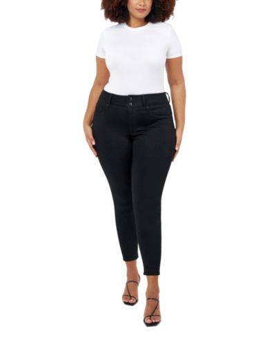 Seven7 Plus Size High Rise Curvy Legging Jeans