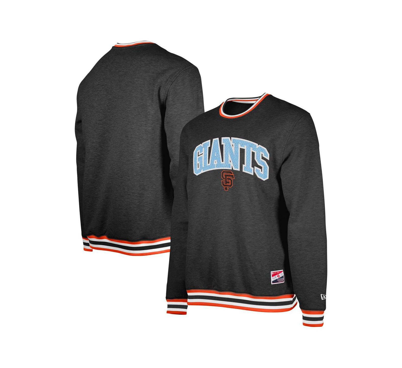 Мужская свитшот New Era Black San Francisco Giants Father's Day Pullover