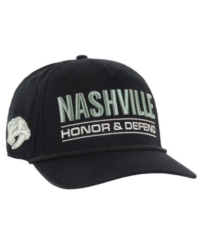 '47 Brand Мужская регулируемая кепка Nashville Predators OHT Military Appreciation, черная