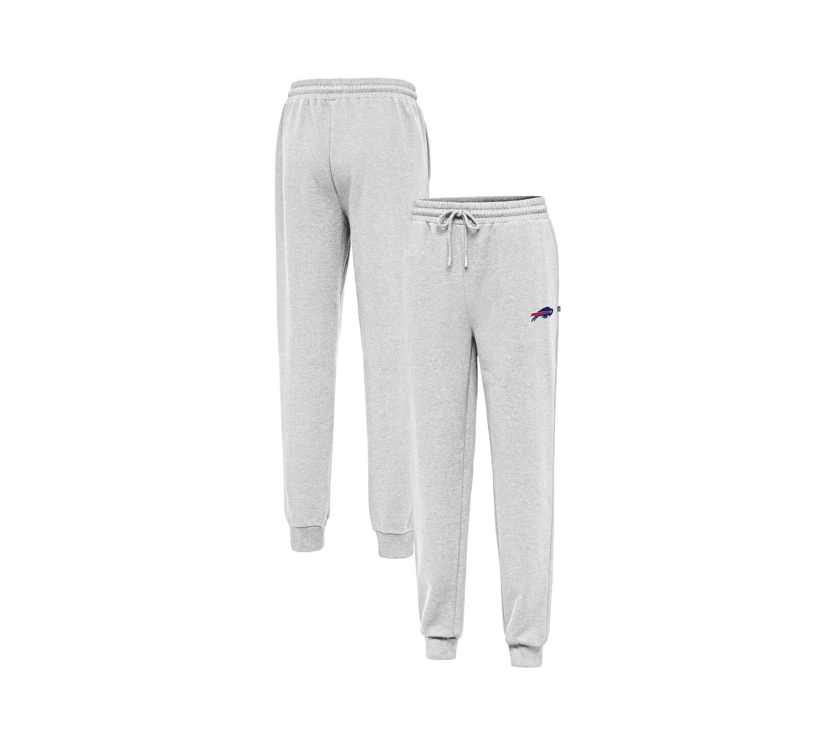Мужские брюки-джоггеры Antigua Heather Gray Buffalo Bills Idol Jogger Pants