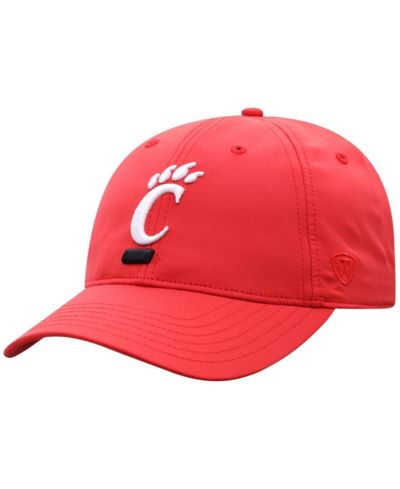Top of the World Мужская регулируемая кепка Cincinnati Bearcats Victory Trainer красного цвета