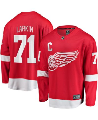 Fanatics Men's Dylan Larkin Red Detroit Red Wings 2023/24 Captain Breakaway Player Jersey